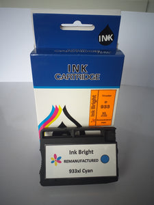 InkBright Ink 933xl Cyan